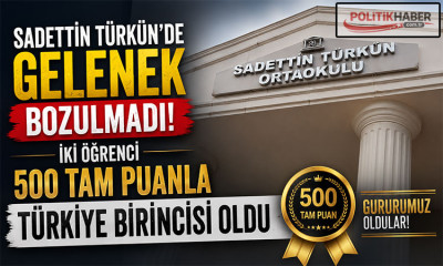 Sadettin Türkün'de gelenek bozulmadı!