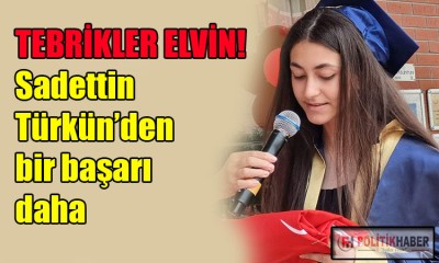 Sadettin Türkün'den bir başarı daha...