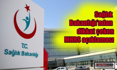 Sağlık Bakanlığı'ndan MHRS açıklaması