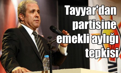 Şamil Tayyar'dan Ak Parti'ye eleştiri!