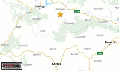 Sındırgı’da deprem! Bursa’da da hissedildi!