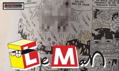 Skandal karikatüre 4 tutuklama