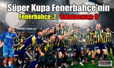 Süper Kupa Fenerbahçe'nin