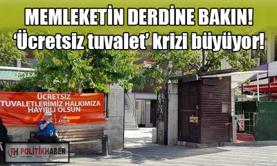 Ücretsiz tuvaletler ikinci kez yargıya takıldı!