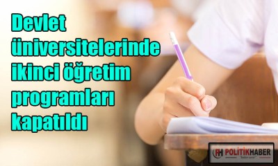 Üniversitelerde önemli değişiklik!