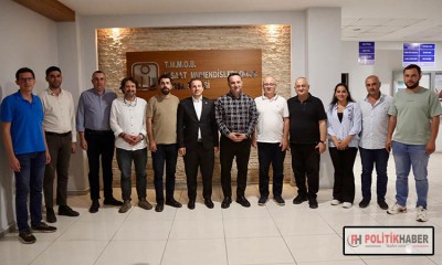 Vekil Kılıç'tan İMO Bursa şubesine ziyaret!