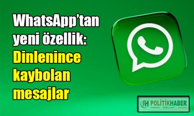 WhatsApp’tan yeni özellik!