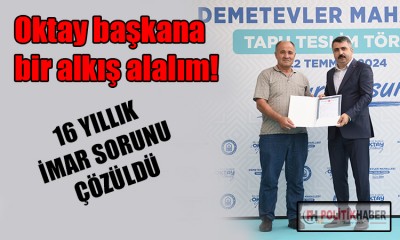 Yıldırım'da tapu sevinci!