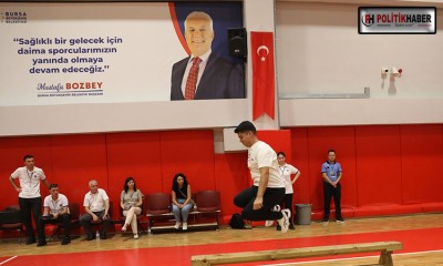 Zabıta olmak için parkurda ter döktüler