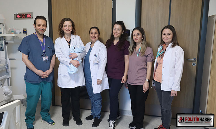 Tüp Bebek Merkezinde ilk bebek doğumu gerçekleşti