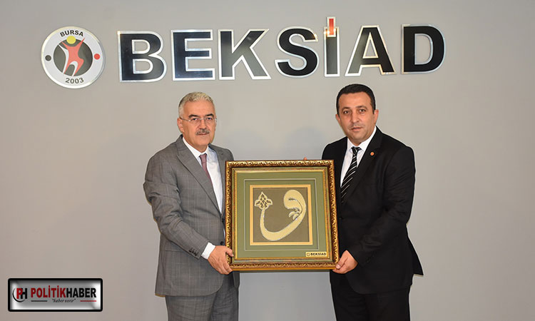 Vali Ayyıldız'dan BEKSİAD'a ziyaret!