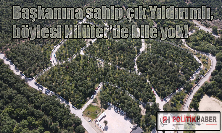 Yıldırımlılardan, Orman Parkı'na tam not!