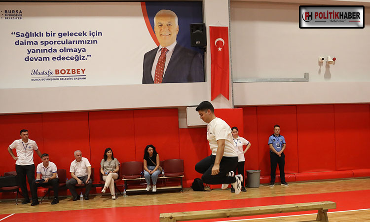Zabıta olmak için parkurda ter döktüler