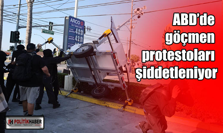 ABD'de göçmen protestoları şiddetleniyor!