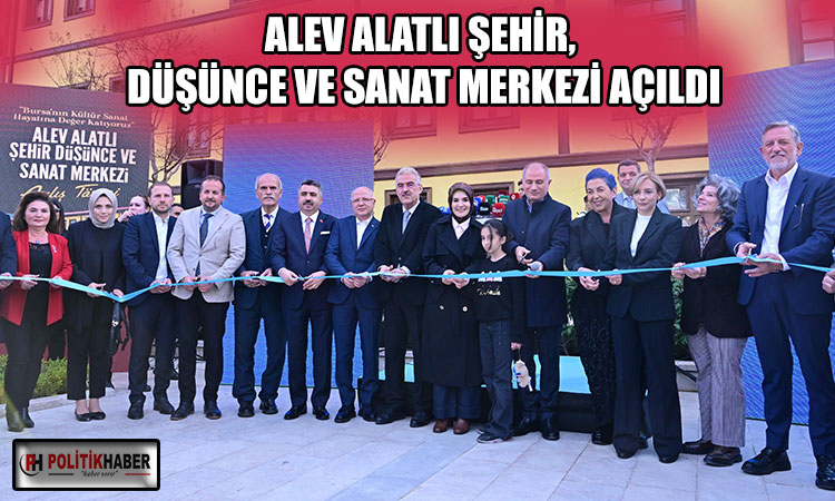 Alev Alatlı Şehir Düşünce ve Sanat Merkezi açıldı!