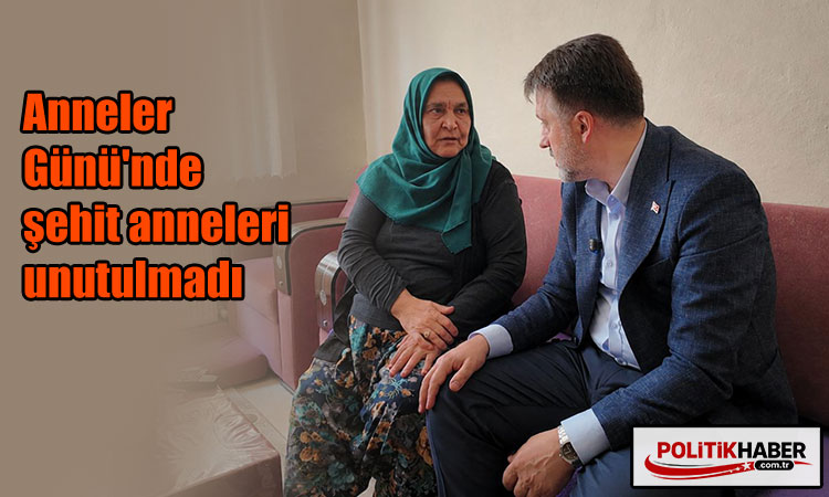 Anneler Günü'nde şehit anneleri unutulmadı