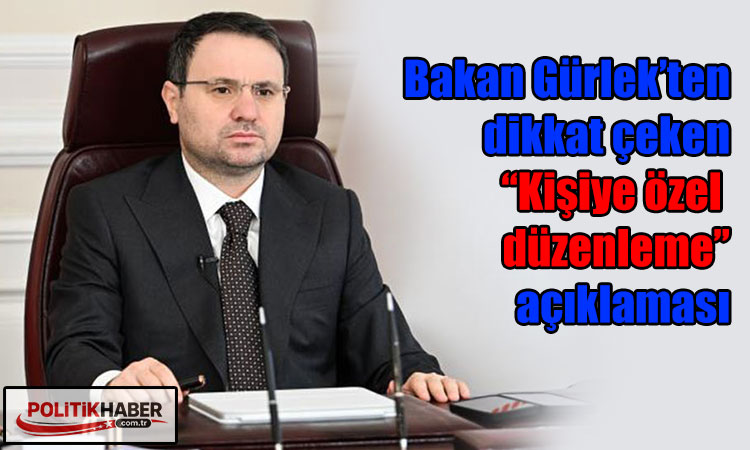 Bakan Gürlek’ten önemli açıklamalar!