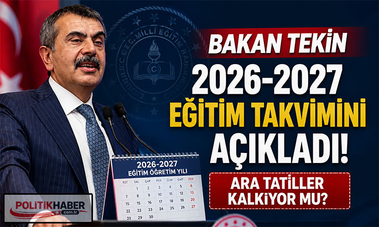 Bakan Tekin'den 'ara tatil' açıklaması!