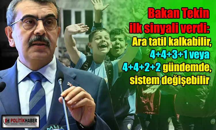 Bakan Tekin'den çarpıcı açıklama!