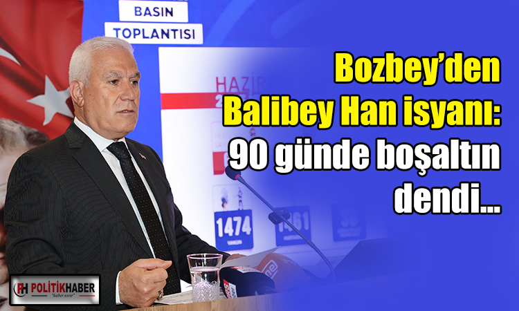Başkan Bozbey'den tasarruf çağrısı!