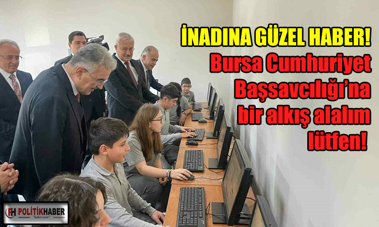 Başsavcılık'tan köy okuluna bilişim sınıfı!