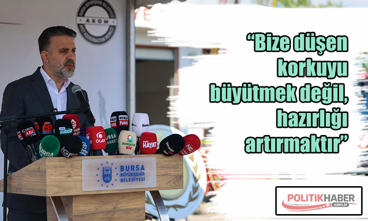 Biba: Bize düşen hazırlığı artırmaktır!
