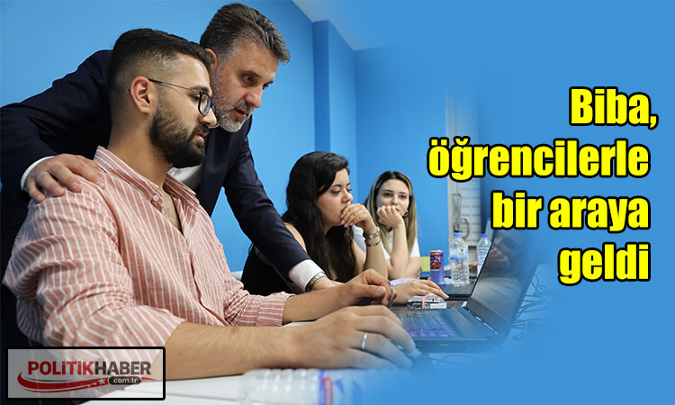 Biba, öğrencilerle bir araya geldi