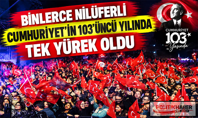 Binlerce Nilüferli tek yürek oldu!
