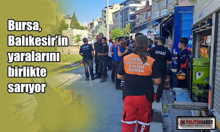 Bozbey: Depremin yaralarını birlikte sardık!