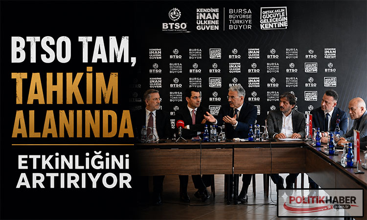 BTSO TAM, tahkim alanında etkinliğini artırıyor