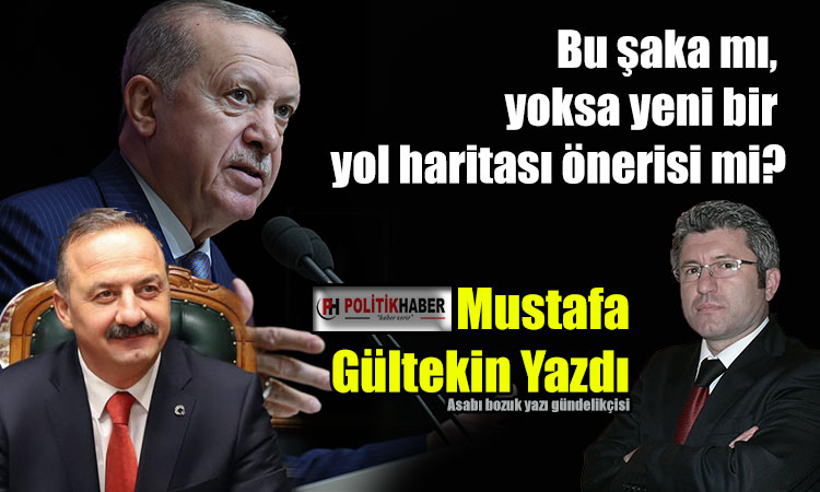 Bu, şaka mı, yoksa yeni bir yol haritası önerisi mi?