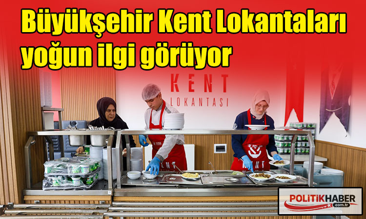 Bursa Büyükşehir Kent Lokantaları yoğun ilgi görüyor