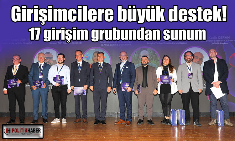 Bursa'da girişimci fikirler sahne aldı!