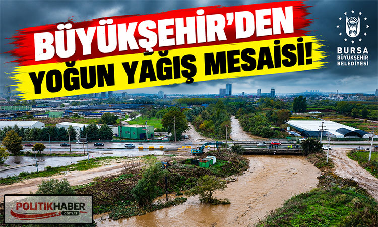 Büyükşehir'den 645 olaya müdahale