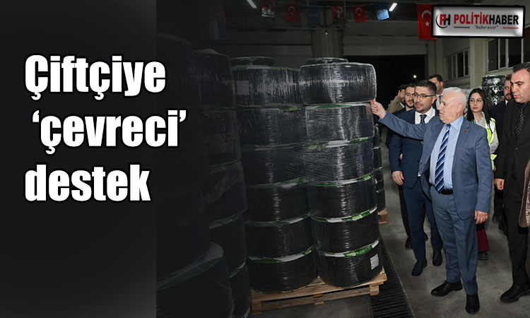 Büyükşehir’den çiftçiye ‘çevreci’ destek!