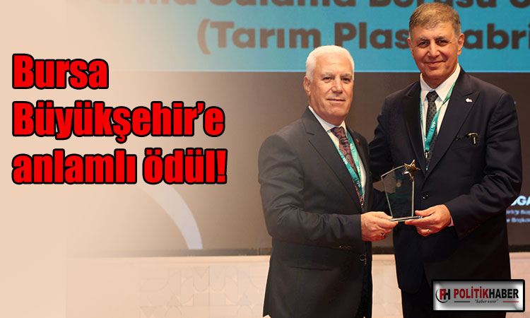 Çevre dostu yatırıma anlamlı ödül!