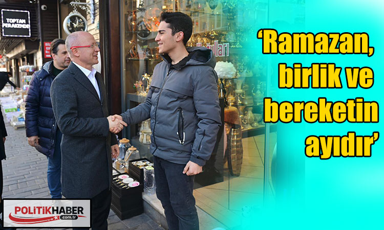 Davut Gürkan: Ramazan, birlik ve bereketin ayıdır