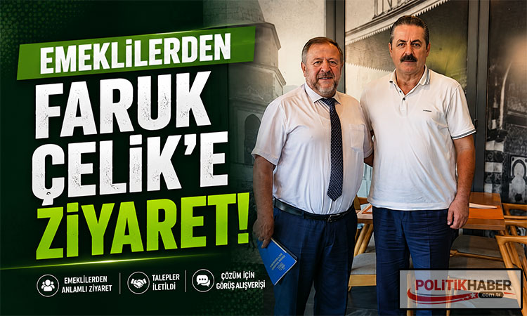 Faruk Çelik’e TÜED Uludağ’dan Teşekkür