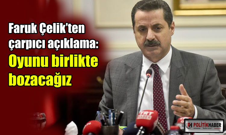 Faruk Çelik’ten Soma maçı tepkisi!