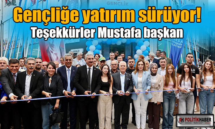 Gemlik Gençlik Merkezi hizmete açıldı
