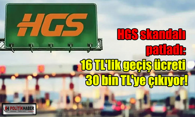 HGS skandalı patladı!