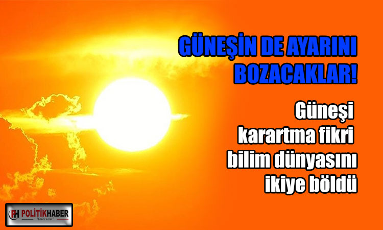 İklim krizine radikal çözüm önerisi!