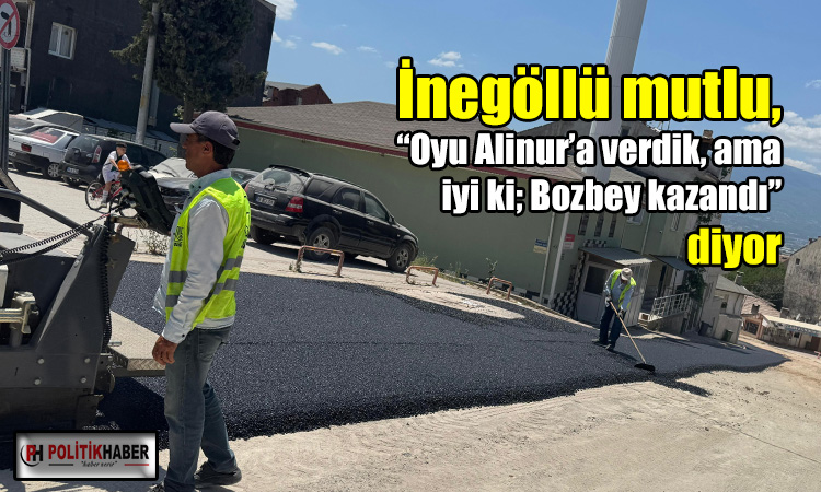 İnegöl’ün altyapısı ve üstyapısı Büyükşehir’le güçleniyor