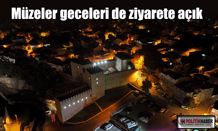 Müzeler geceleri de ziyarete açık