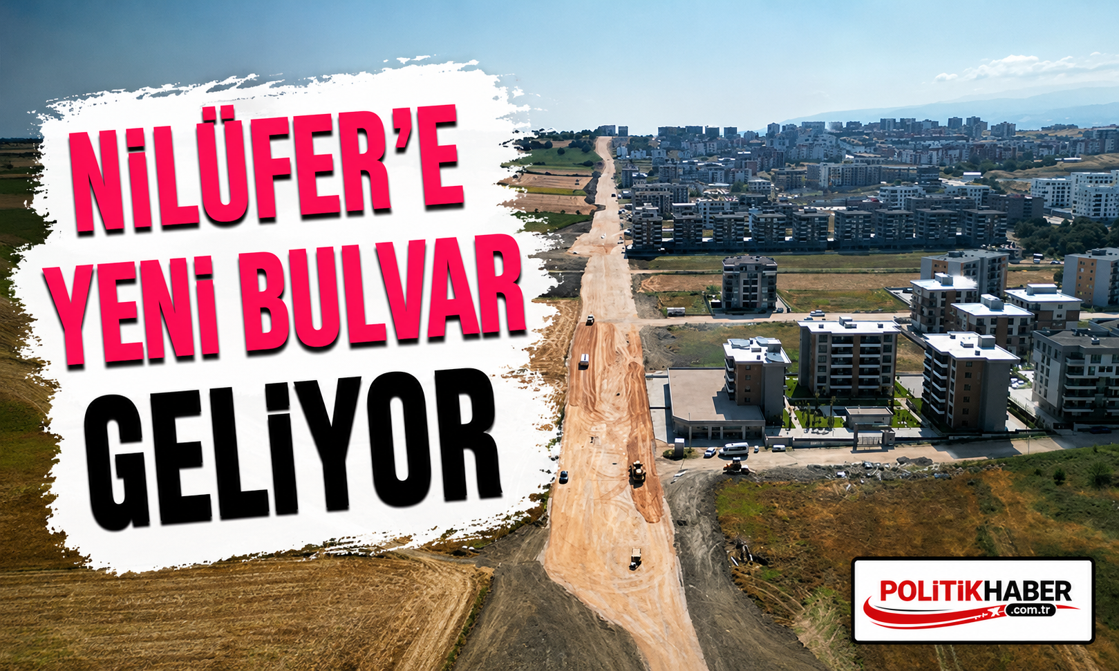 Nilüfer'e yeni bulvar geliyor