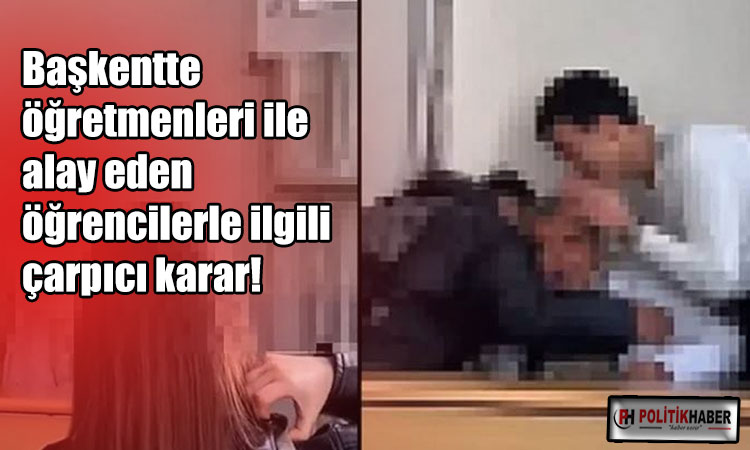 O öğrenciler örgün eğitimden uzaklaştırıldı!