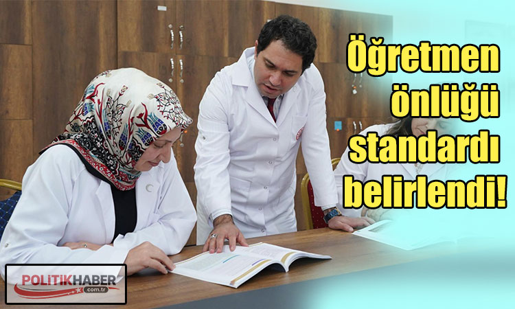 Öğretmen önlüğü standardı belirlendi!