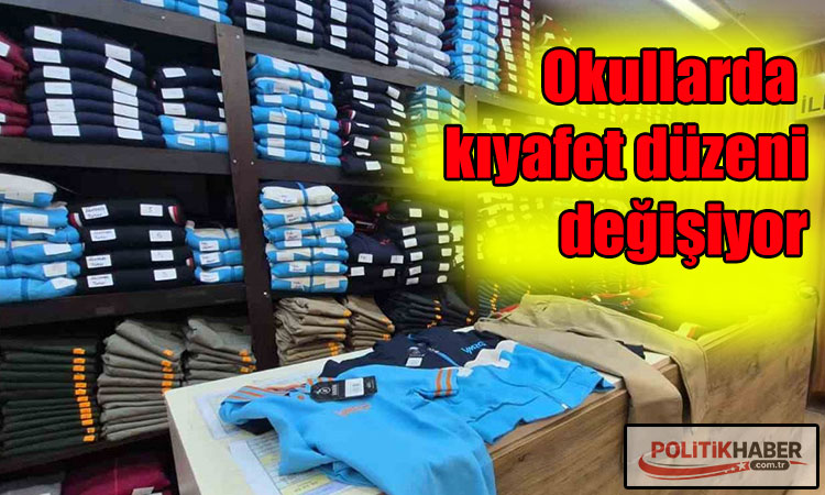 Okullarda kıyafet düzeni değişiyor