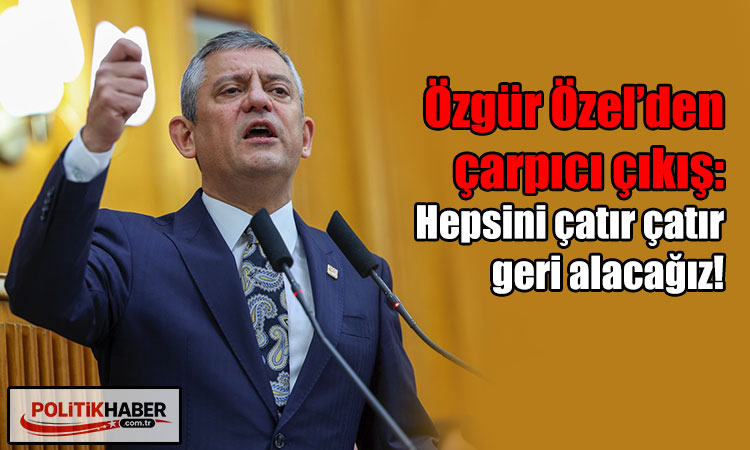 Özgür Özel'den Uludağ çıkışı!