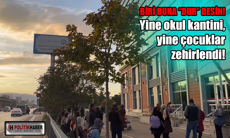 Profiterol yiyen 8 öğrenci fenalaştı